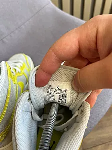 Nike Jordan кросівки жовто-білі - розмір 36 - фото 7