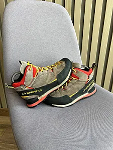 La Sportiva черевики сіро-червоні - розмір 38 - фото 2
