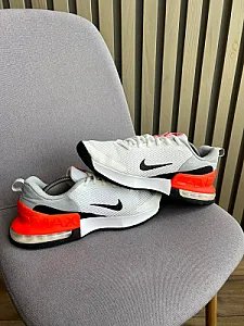 Nike кросівки біло-чорно-помаранчеві - розмір 47 - фото 3