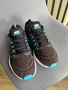 Nike кросівки чорно-бірюзові - розмір 39 - фото 4