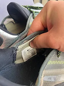 Nike кросівки бежево-сірі - розмір 47 - фото 7