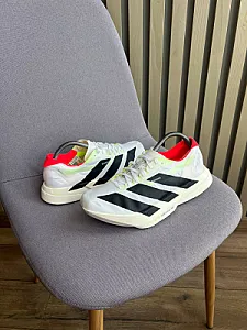 Adidas Adizero кросівки біло-чорно-салатові - розмір 41 - фото 1