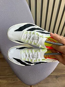 Adidas Adizero кросівки біло-чорно-салатові - розмір 41 - фото 3