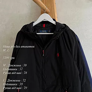 Polo Ralph Lauren вітровка чорна - розмір M - фото 1