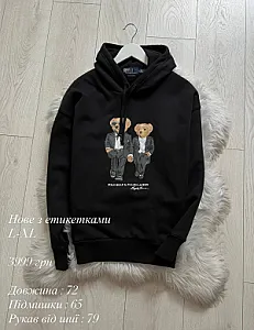 Polo Ralph Lauren Polo Bear худі чорне - розмір L - фото 1
