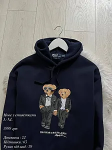 Polo Ralph Lauren Polo Bear худі темно-синє - розмір L - фото 1