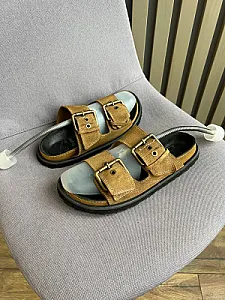 Birkenstock сандалі коричневі - розмір 37 - фото 1