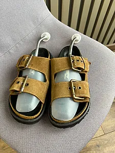 Birkenstock сандалі коричневі - розмір 37 - фото 2