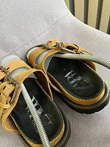 Birkenstock сандалі коричневі - розмір 37 - фото 3