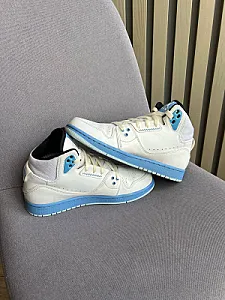Nike Jordan кросівки біло-блакитні - розмір 40 - фото 3