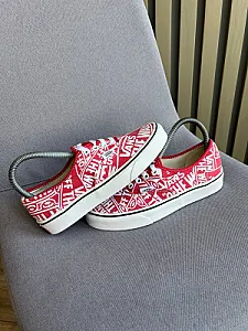 Vans кеди червоні - розмір 36 - фото 2