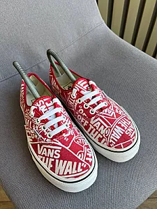 Vans кеди червоні - розмір 36 - фото 4