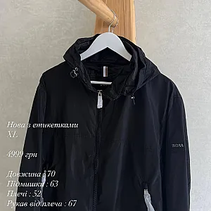 Hugo Boss Boss вітровка чорна - розмір XL - фото 1