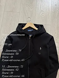 Polo Ralph Lauren худі чорне - розмір L - фото 1