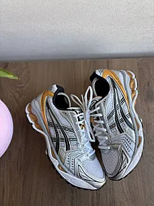 Asics Gel-Kayano 14 White/Pure Gold - розмір 40 - фото 1