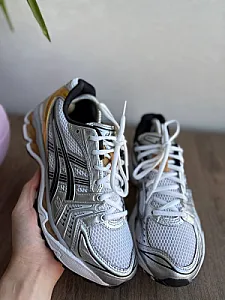 Asics Gel-Kayano 14 White/Pure Gold - розмір 40 - фото 6