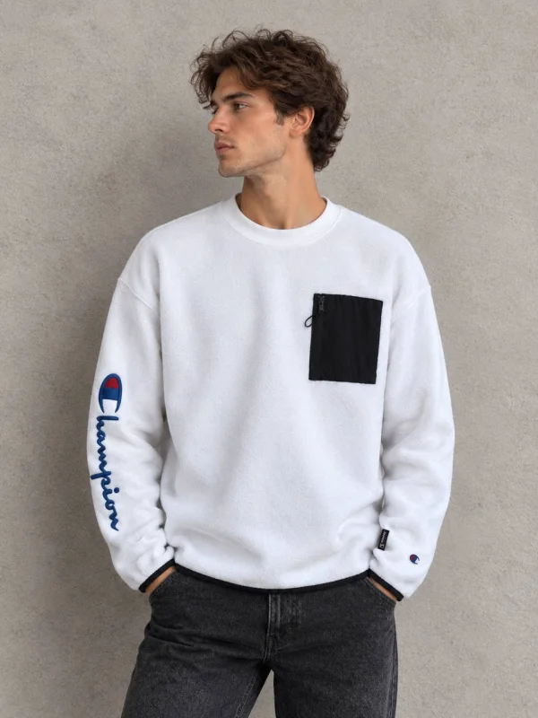 Champion Polartec фліс білий - розмір XL