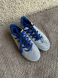 Adidas Nemeziz футбольні бутси білі - фото 4