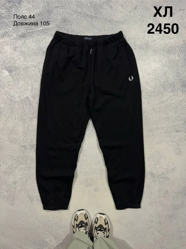 Fred Perry штани чорні - розмір XL