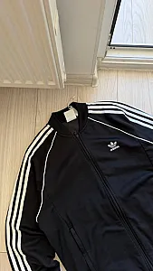Adidas бомбер чорний - розмір L - фото 9