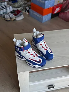 Nike Air Griffey Max 1 білі, сині та червоні - розмір 37 - фото 2