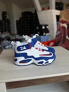 Nike Air Griffey Max 1 білі, сині та червоні - розмір 37 - фото 6