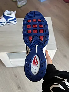 Nike Air Griffey Max 1 білі, сині та червоні - розмір 37 - фото 7