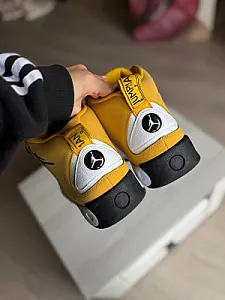Nike Air Jordan Jumpman Pro білі та жовті - розмір 47 - фото 4