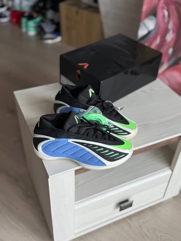 Adidas Anthony Edwards 2 Blue Fusion чорні - розмір 38
