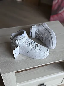 Nike Air Force 1 Mid білі - розмір 37 - фото 6