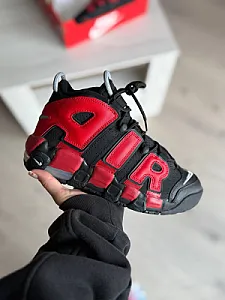 Nike Air More Uptempo 96 DM0017-001 Black/University Red - розмір 37 - фото 3