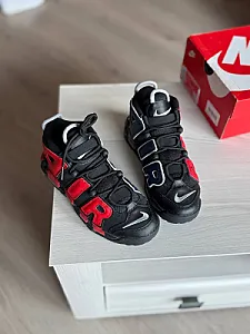 Nike Air More Uptempo 96 DM0017-001 Black/University Red - розмір 37 - фото 4