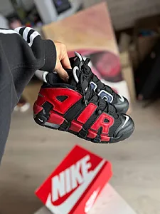 Nike Air More Uptempo 96 DM0017-001 Black/University Red - розмір 37 - фото 5