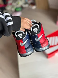 Nike Air More Uptempo 96 DM0017-001 Black/University Red - розмір 37 - фото 7