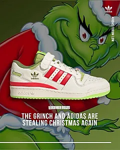 Adidas Forum Low X The Grinch білі - розмір 38 - фото 3