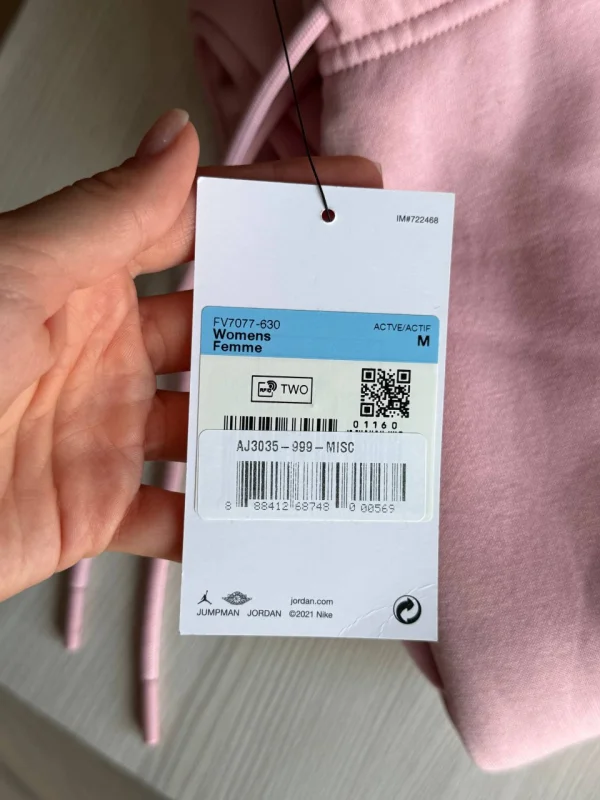 Nike Jordan Brooklyn Fleece рожеві - розмір M