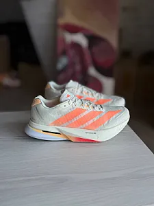 Adidas Boston 13 off white/lucid orange/grey - розмір 40 - фото 6