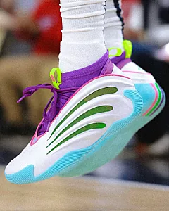 Adidas Harden Vol.9 Jalen Williams Footwear White Lucid Lime - розмір 41 - фото 2