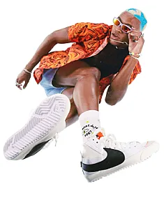 Nike Blazer Mid 77 Jumbo білі - розмір 45 - фото 2