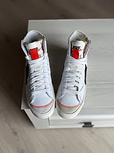 Nike Blazer Mid 77 Jumbo білі - розмір 45 - фото 5