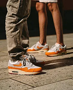 Nike Air Max 1 Magma Orange біло-помаранчеві - розмір 42 - фото 1