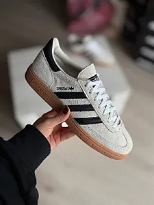 Adidas Handball Spezial Alumina / Core Black / Cloud White - розмір 39 - фото 3