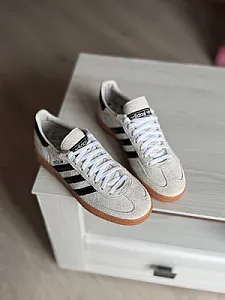 Adidas Handball Spezial Alumina / Core Black / Cloud White - розмір 39 - фото 7