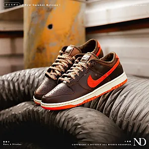 Nike Dunk Low Retro Light British Brown коричневі - розмір 42 - фото 1