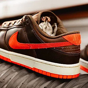 Nike Dunk Low Retro Light British Brown коричневі - розмір 42 - фото 2