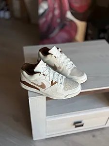 Nike Air Jordan Stadium 90 біло-коричневі - розмір 44 - фото 6