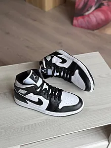 Nike Air Jordan 1 чорно-білі - розмір 44 - фото 6