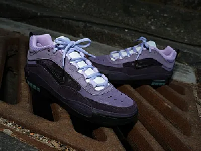 Nike SB Air Max Ishod Wair фіолетові - розмір 44 - фото 5