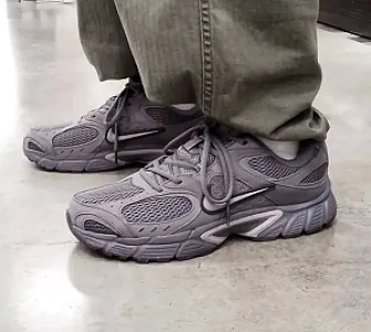 Nike V5 Rnr Suede Grey сірі - розмір 38 - фото 4
