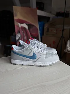 Nike Dunk Low Silver Blue - розмір 42 - фото 6